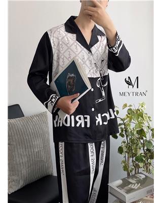 YSL CỔ ĐEN NAM TAY DÀI